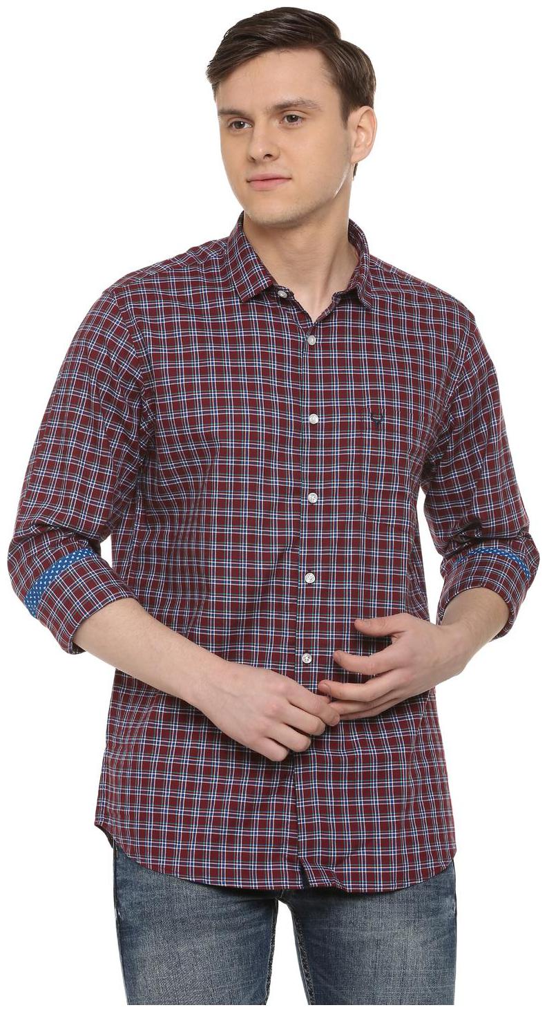 

Allen Solly Men Multi Checked Regular Fit Casual Shirt