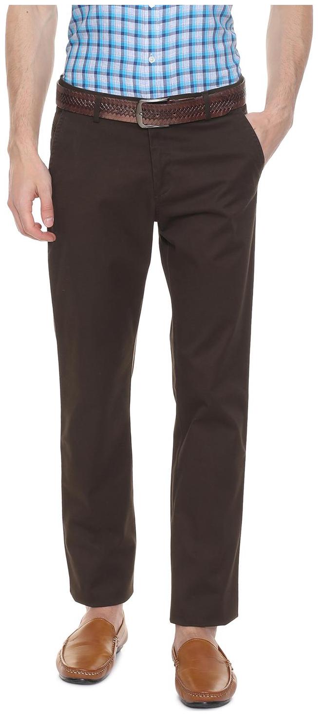 

Allen Solly Brown Trousers