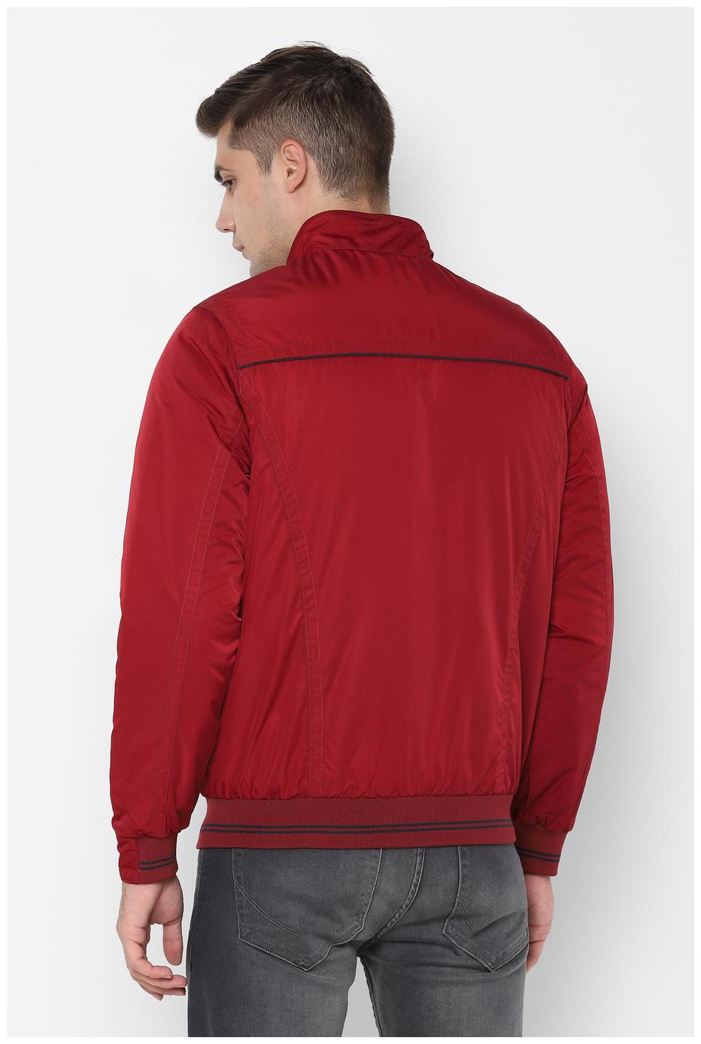 allen solly red reversible jacket