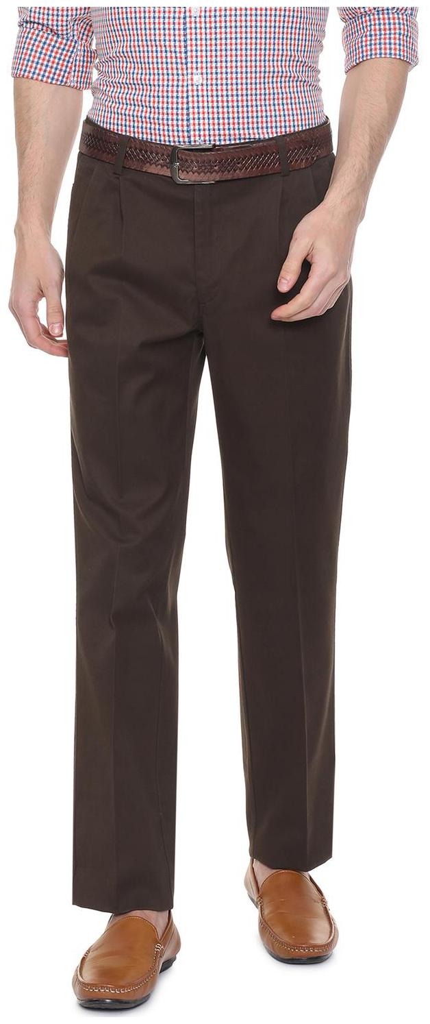 

Allen Solly Brown Trousers