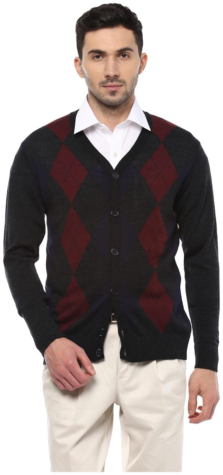 

Allen Solly Grey Cardigan