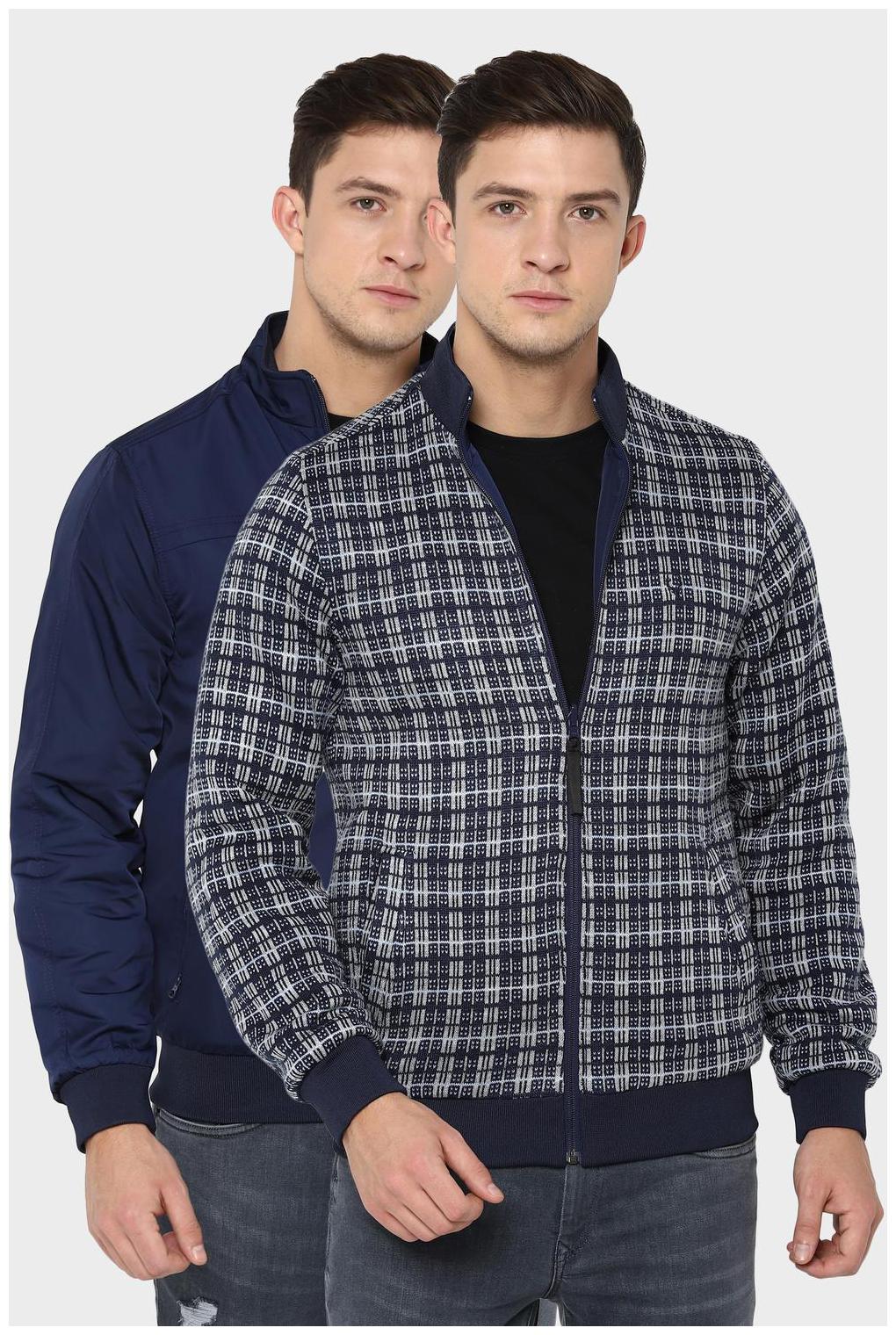 

Allen Solly Navy Reversible Jacket