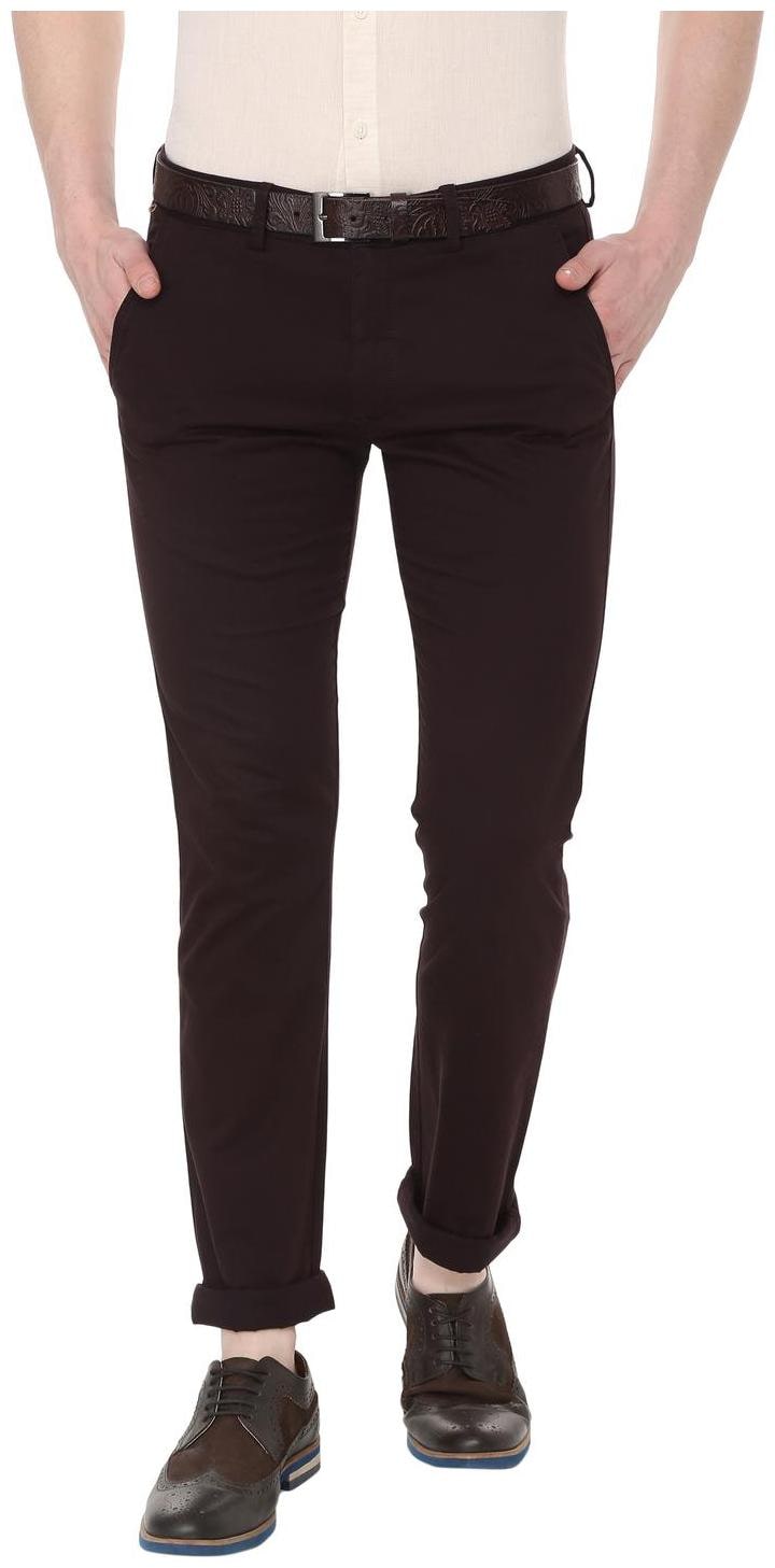 

Allen Solly Brown Trousers