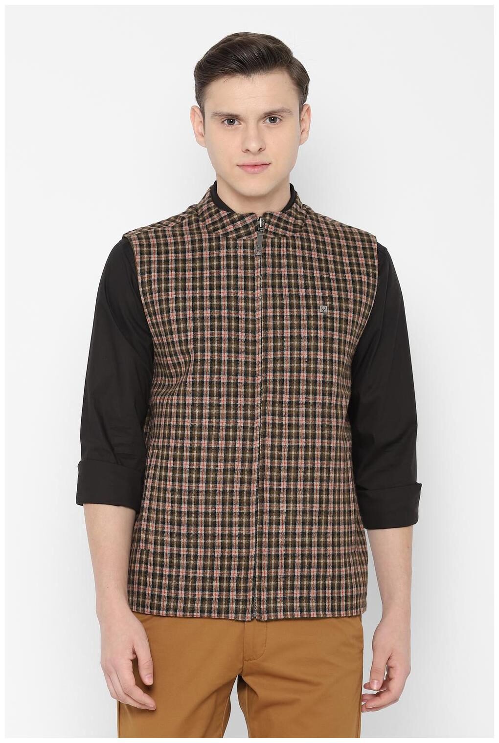 

Allen Solly Brown Reversible Jacket