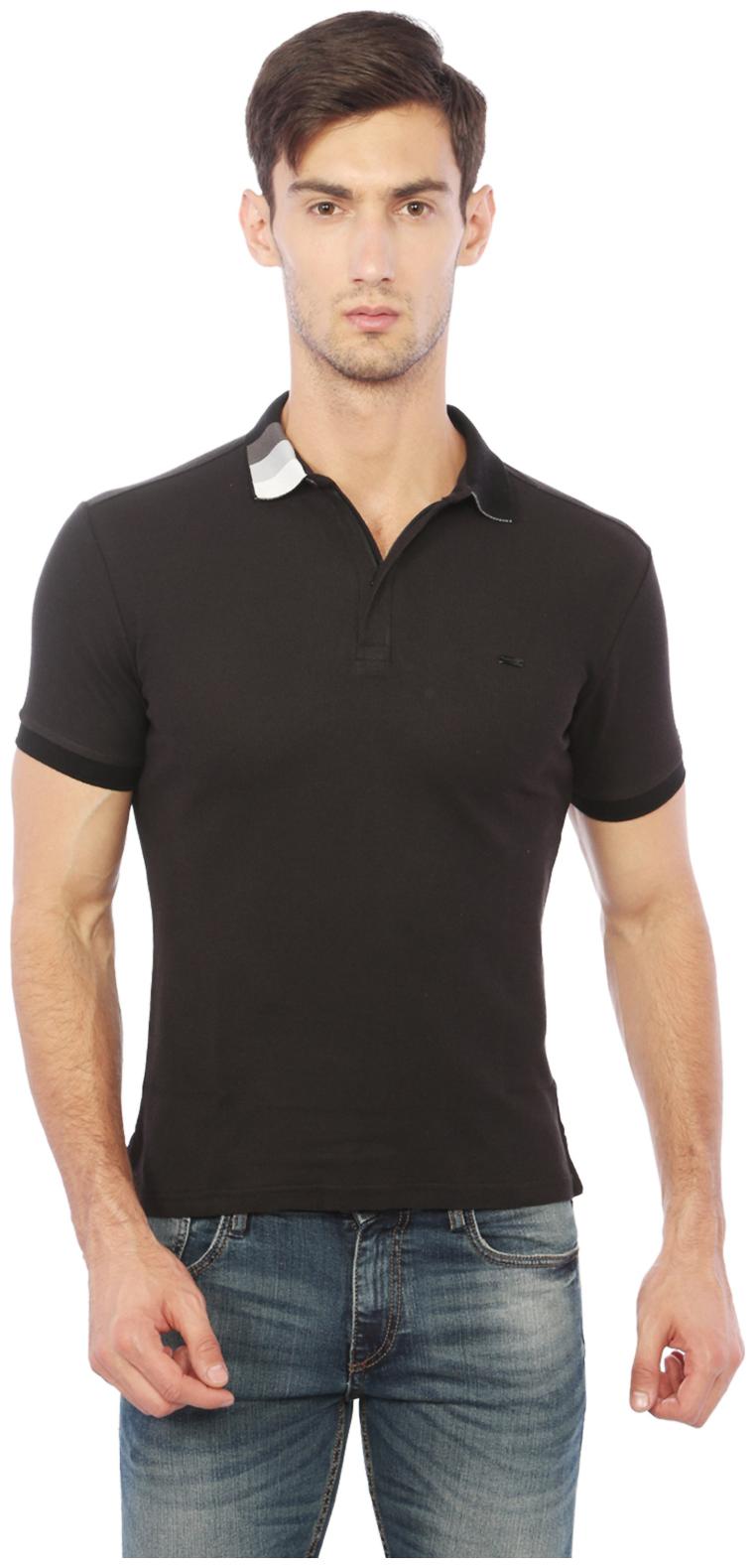 

Allen Solly Men Black Regular fit Cotton Polo collar T-Shirt - Pack Of 1