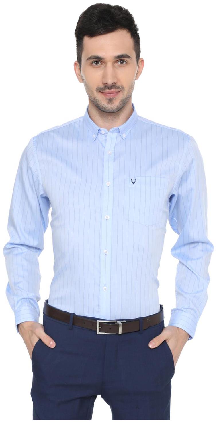 

Allen Solly Men Slim fit Formal Shirt - Blue