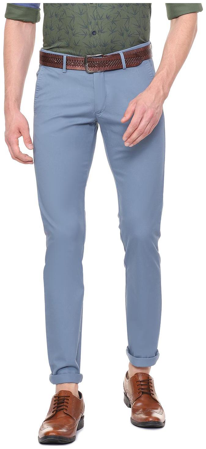 

Allen Solly Blue Trousers