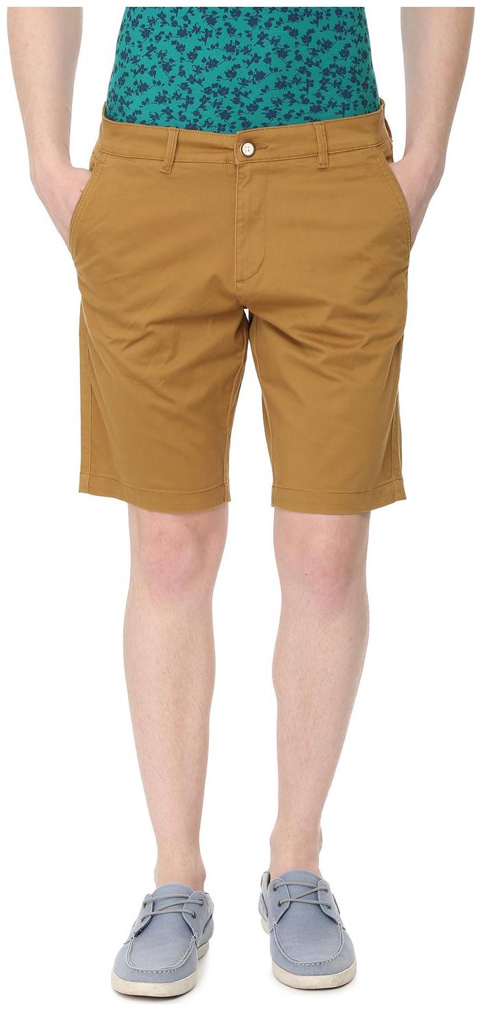 

Allen Solly Men Brown Slim Fit Regular Shorts