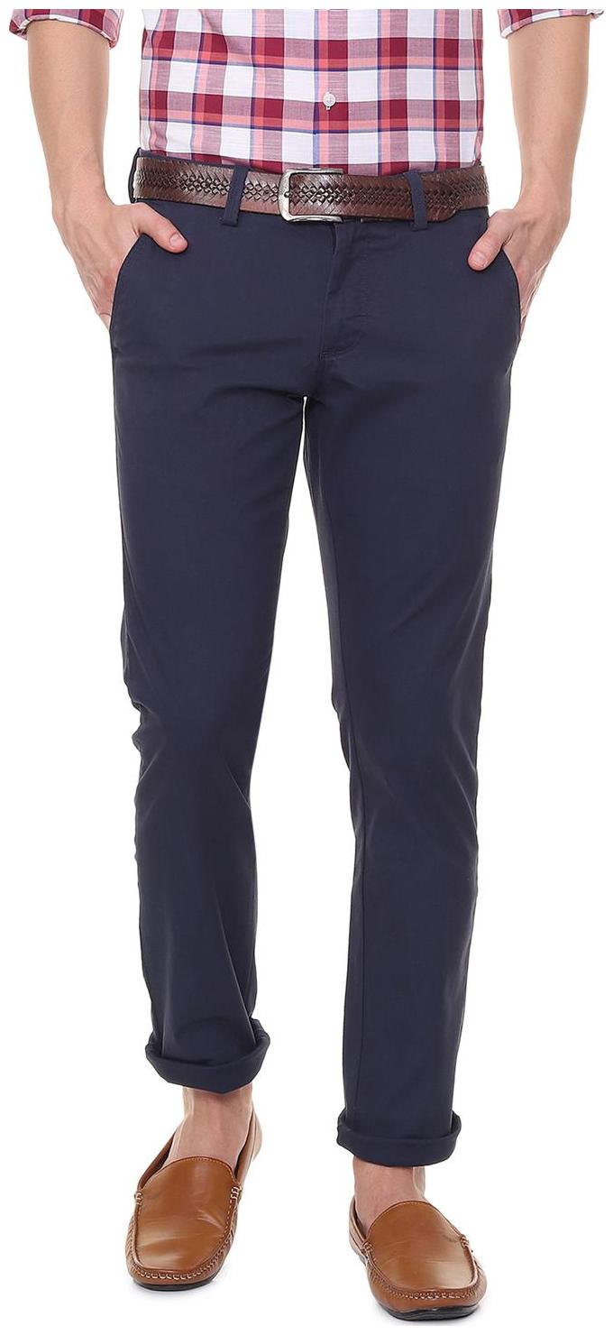 

Allen Solly Navy Trousers
