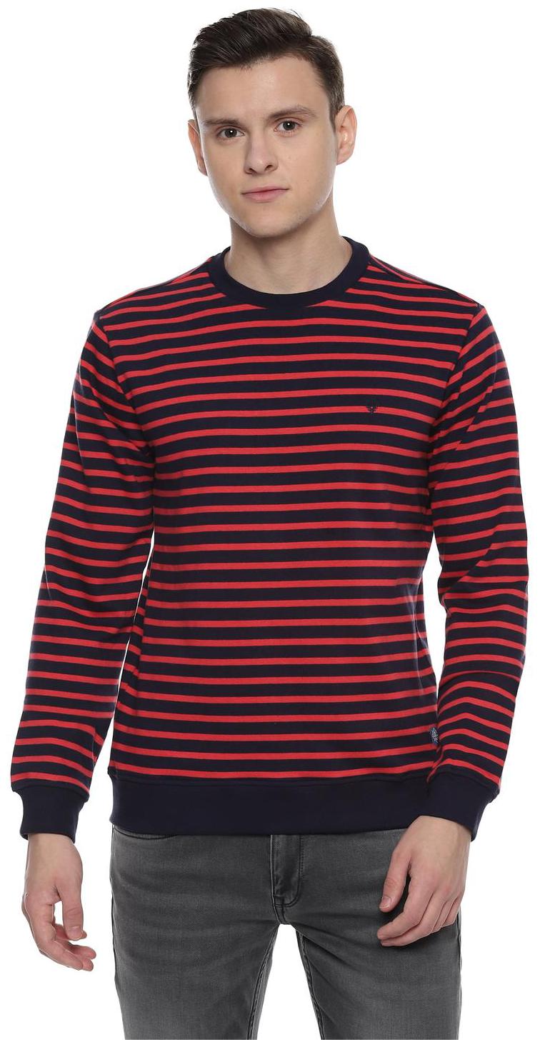 

Allen Solly Men Red Round neck Sweatshirt