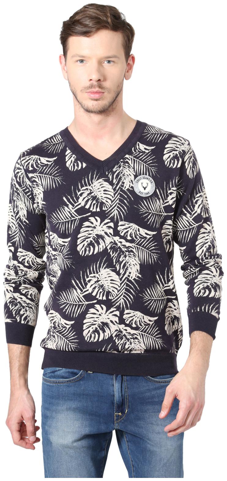 

Allen Solly Cotton Regular Blue Sweaters