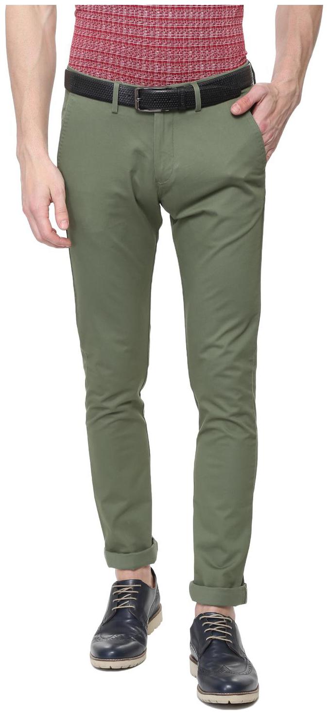 

Allen Solly Olive Trousers