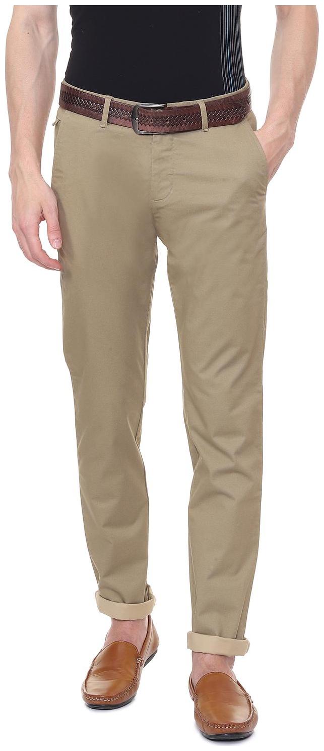 

Allen Solly Khaki Trousers