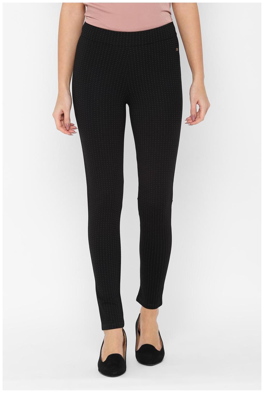 

Allen Solly Women Black Regular fit Regular trousers