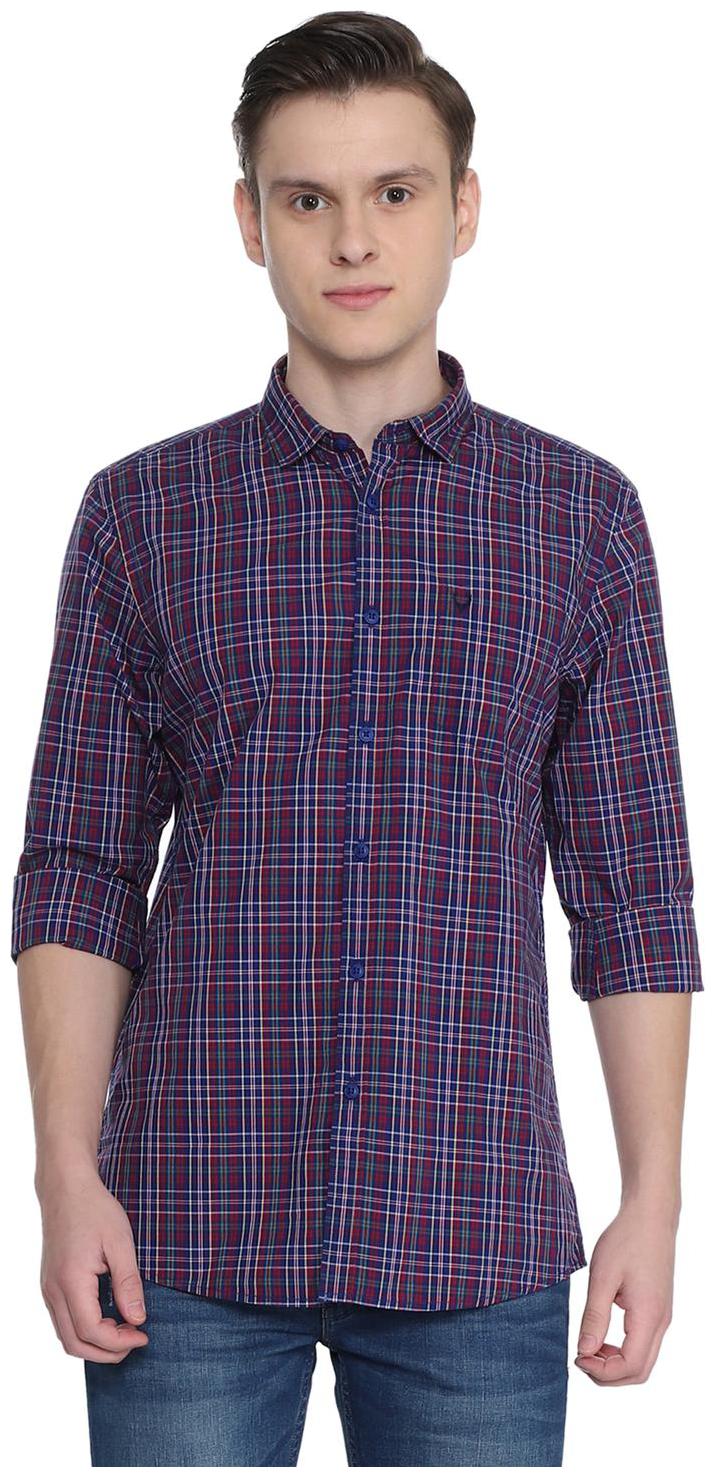 

Allen Solly Men Multi Checked Regular Fit Casual Shirt