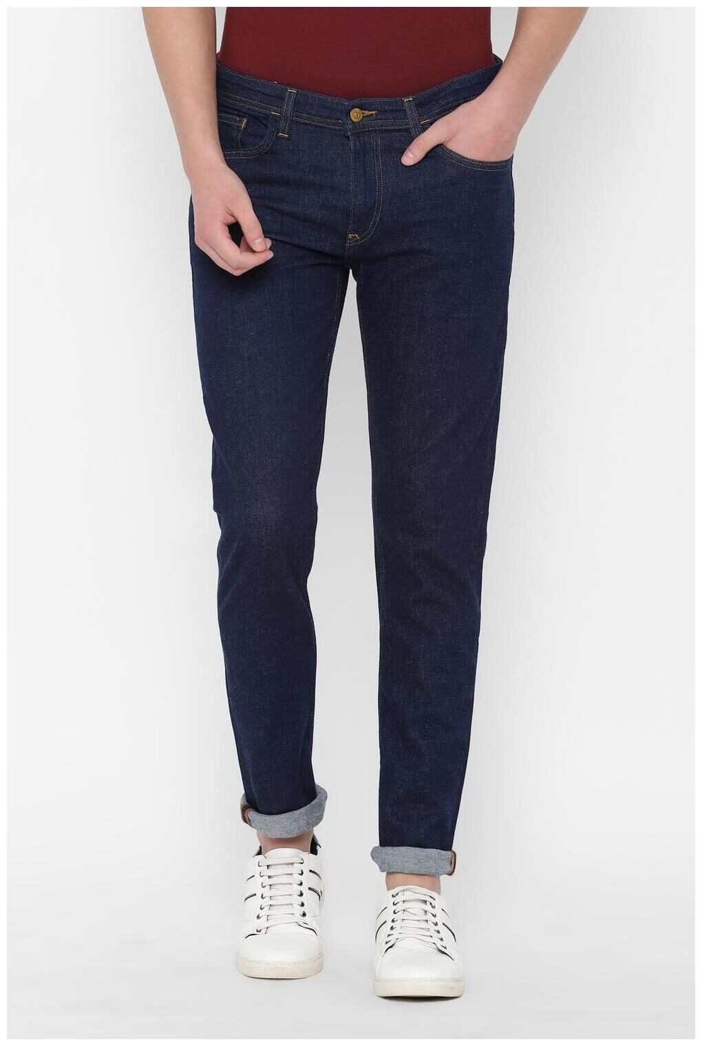 

Allen Solly Men Blue Skinny Fit Jeans