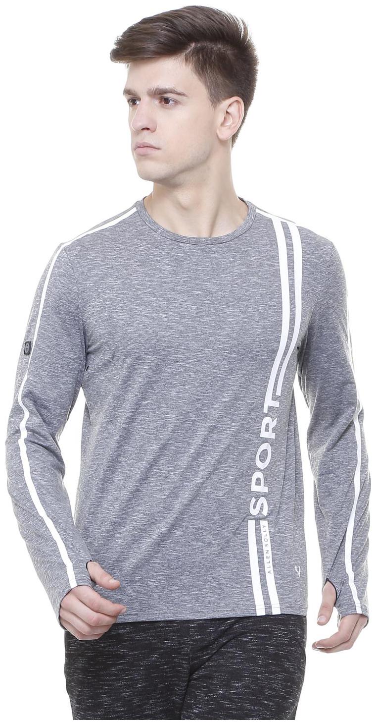 

Allen Solly Men Blue Regular fit Polyester Round neck T-Shirt - Pack Of 1