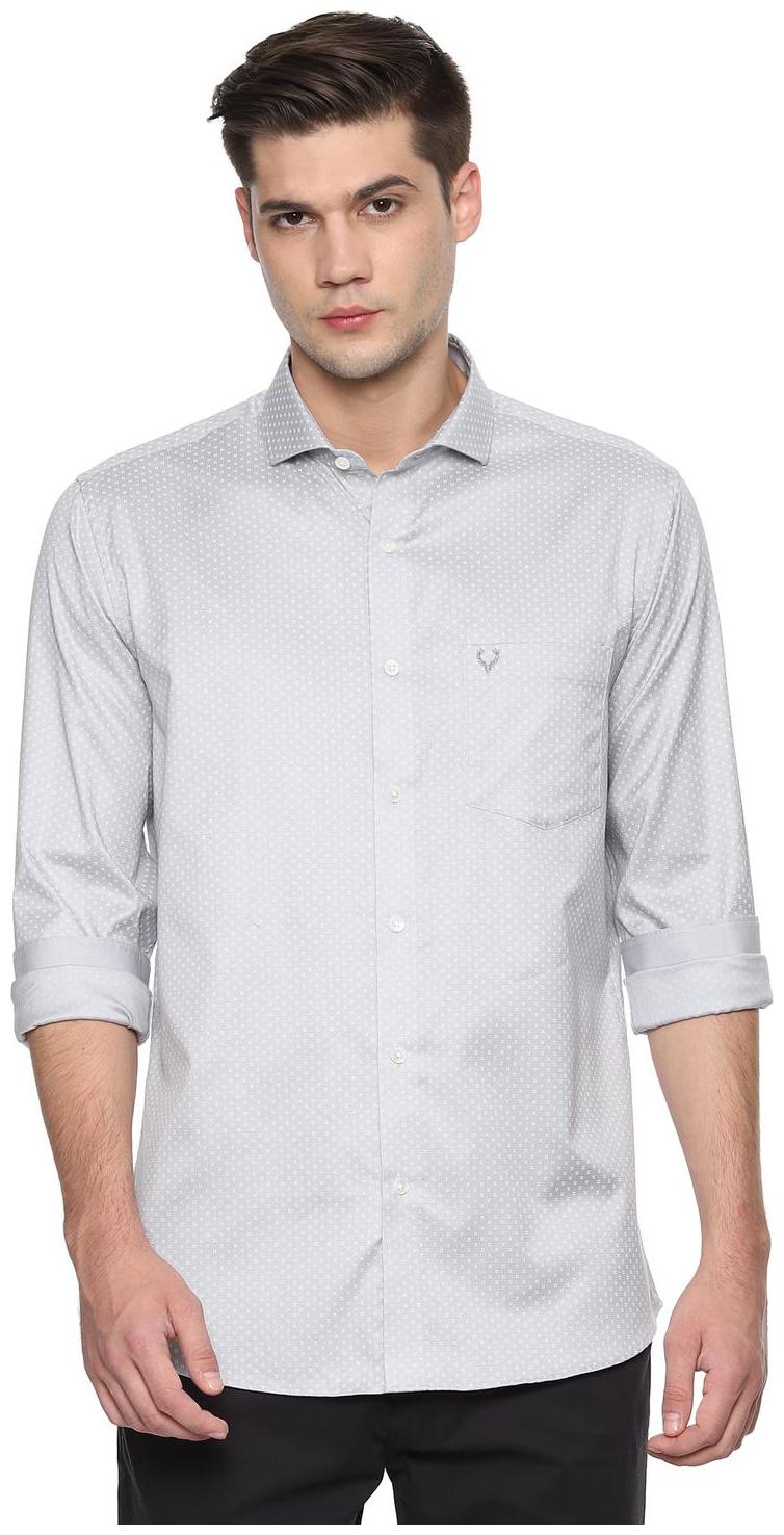 

Allen Solly Men Slim fit Formal Shirt - Grey