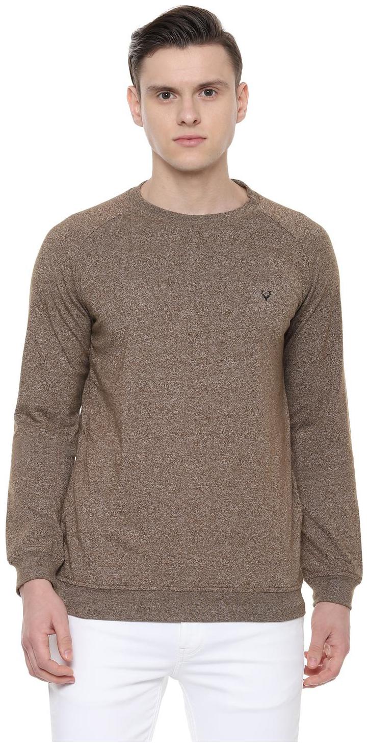 

Allen Solly Men Brown Hooded Sweatshirt
