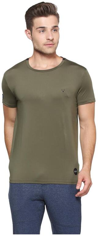 Allen Solly Olive Wimbledon T Shirt