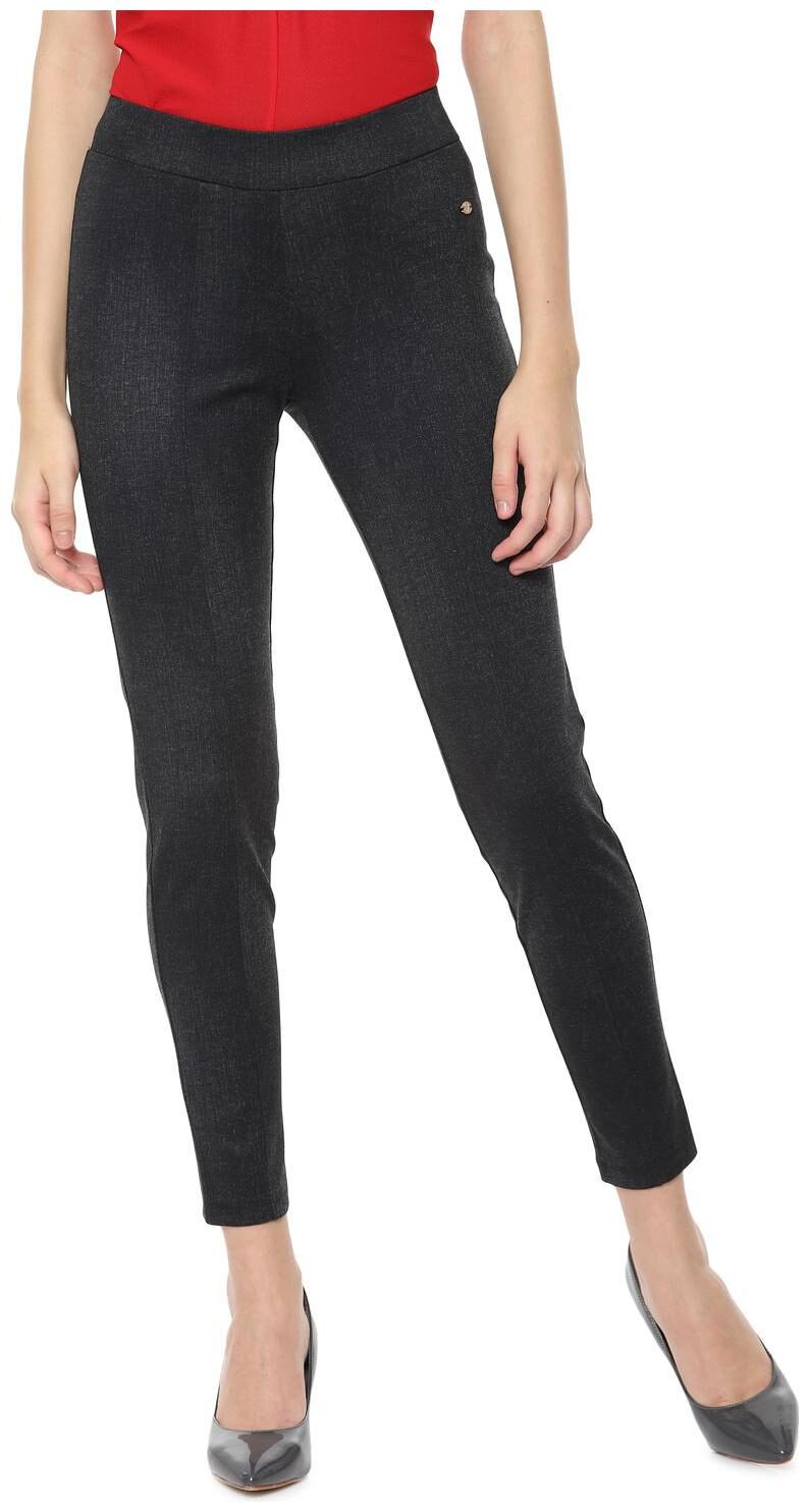 

Allen Solly Women Grey Regular fit Regular trousers
