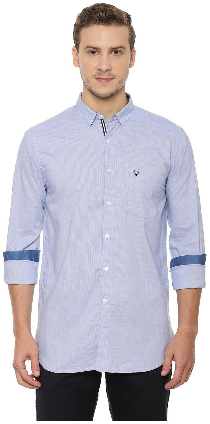 

Allen Solly Men Slim fit Formal Shirt - Blue