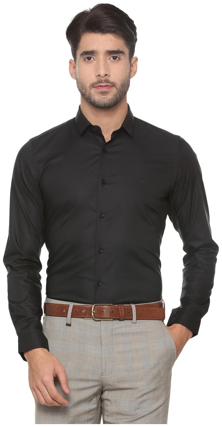 

Allen Solly Men Slim fit Formal Shirt - Black