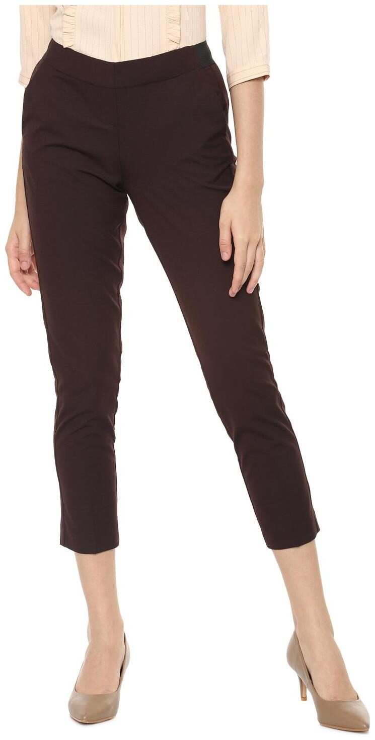 

Allen Solly Women Brown Regular fit Regular trousers