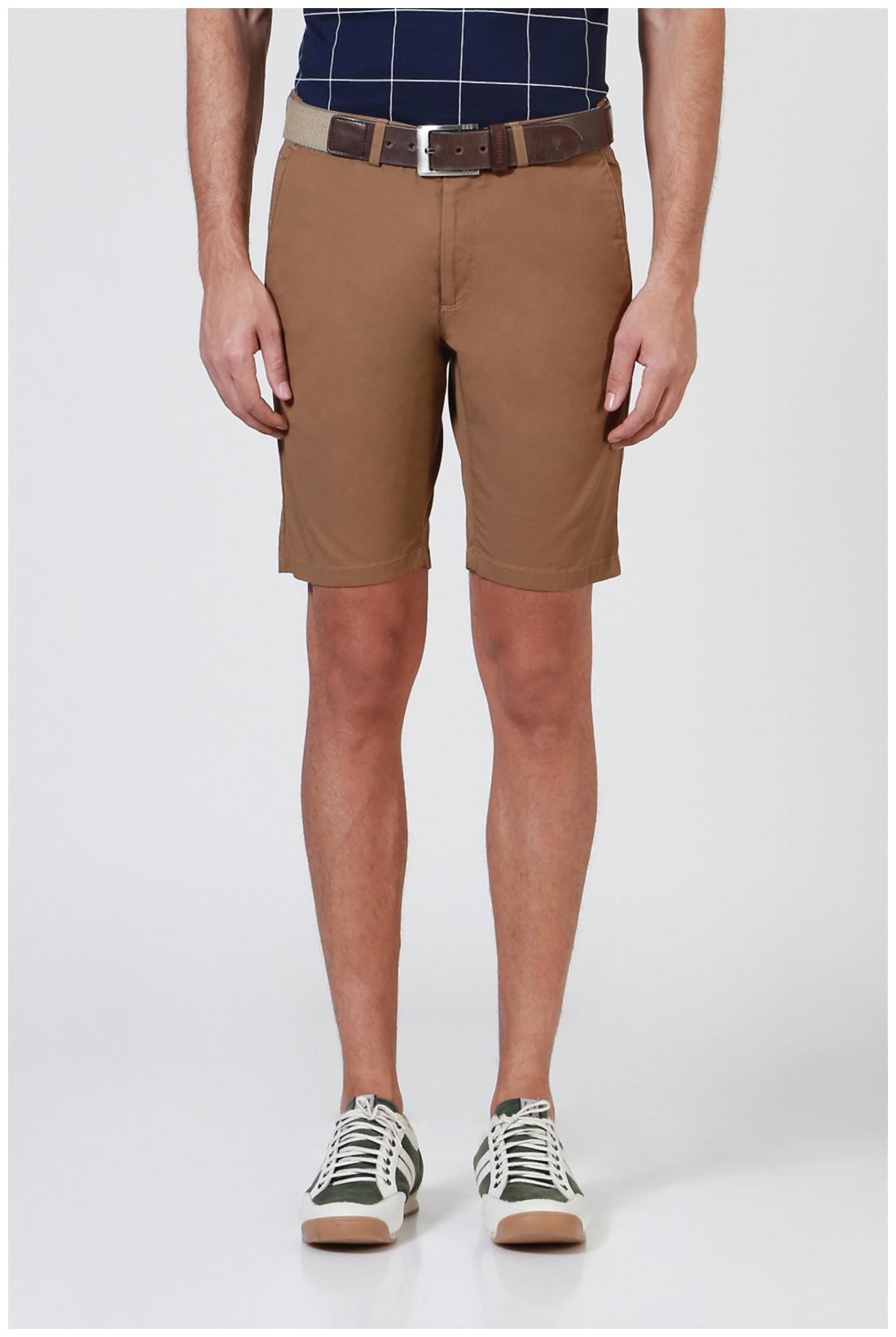 

Allen Solly Men Brown Slim Fit Chinos Shorts