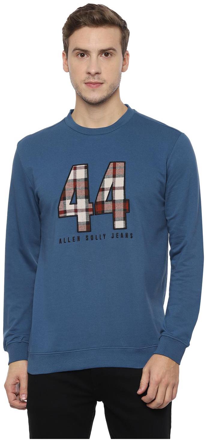 

Allen Solly Men Blue Round neck Sweatshirt