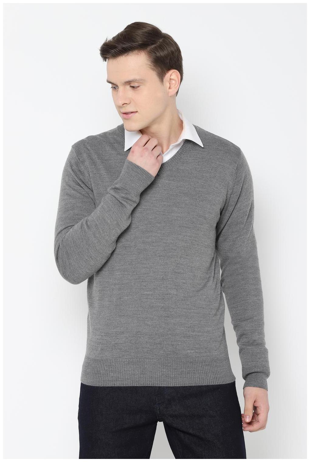 

Allen Solly Grey Sweater