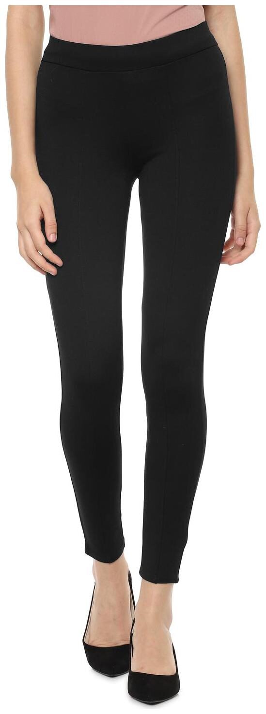 

Allen Solly Women Black Regular fit Regular trousers