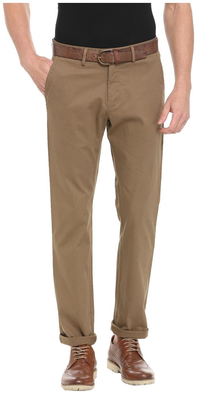 

Allen Solly Brown Trousers