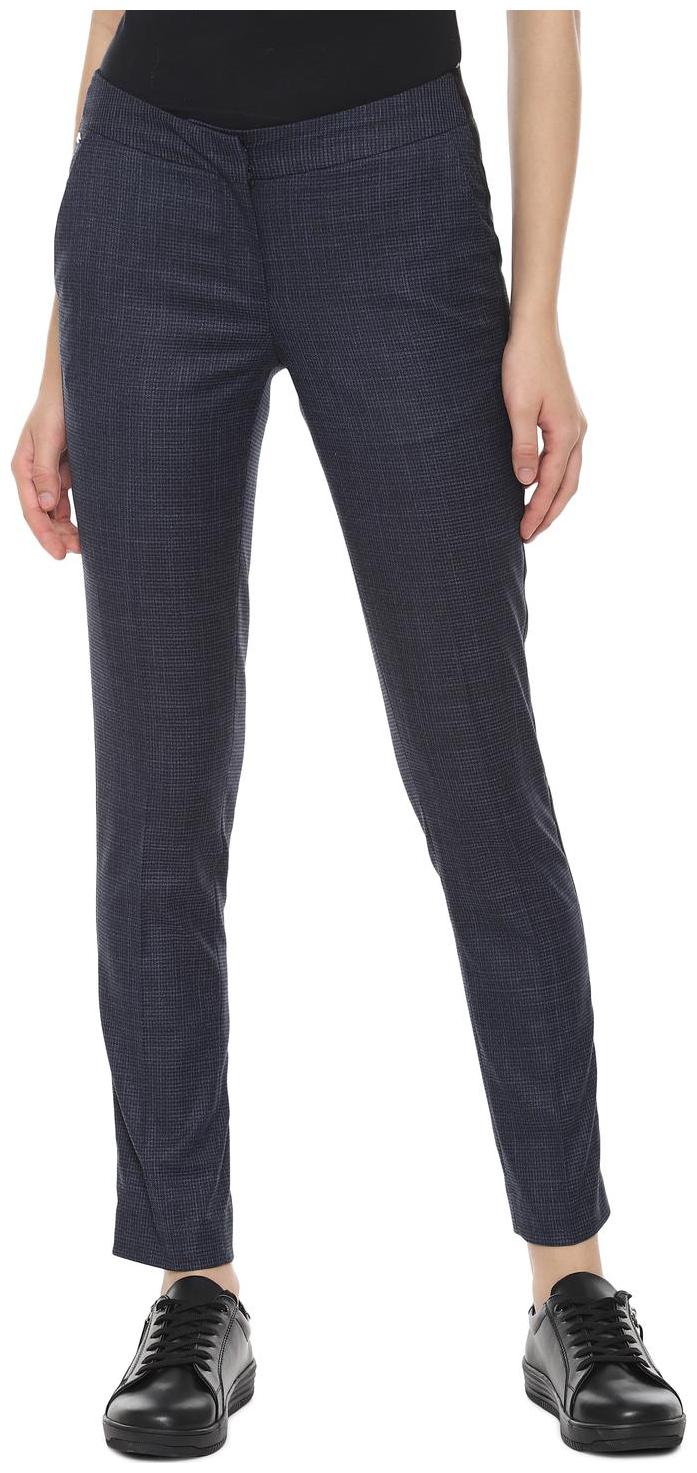 

Allen Solly Women Blue Regular fit Regular pants