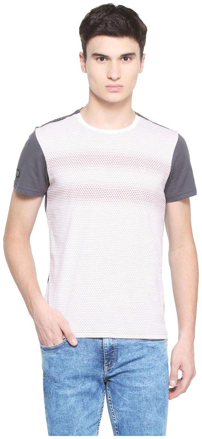 

Allen Solly Men Pink Regular fit Cotton Round neck T-Shirt - Pack Of 1