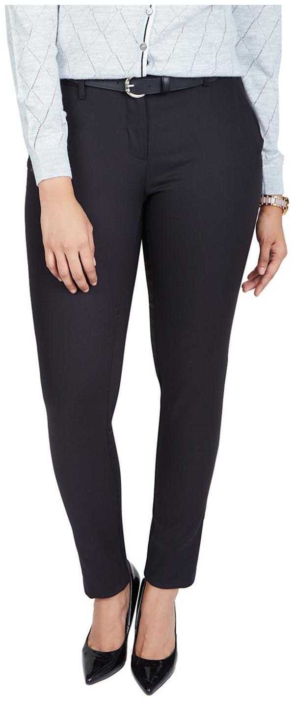 

Allen Solly Women Blue Straight fit Regular trousers
