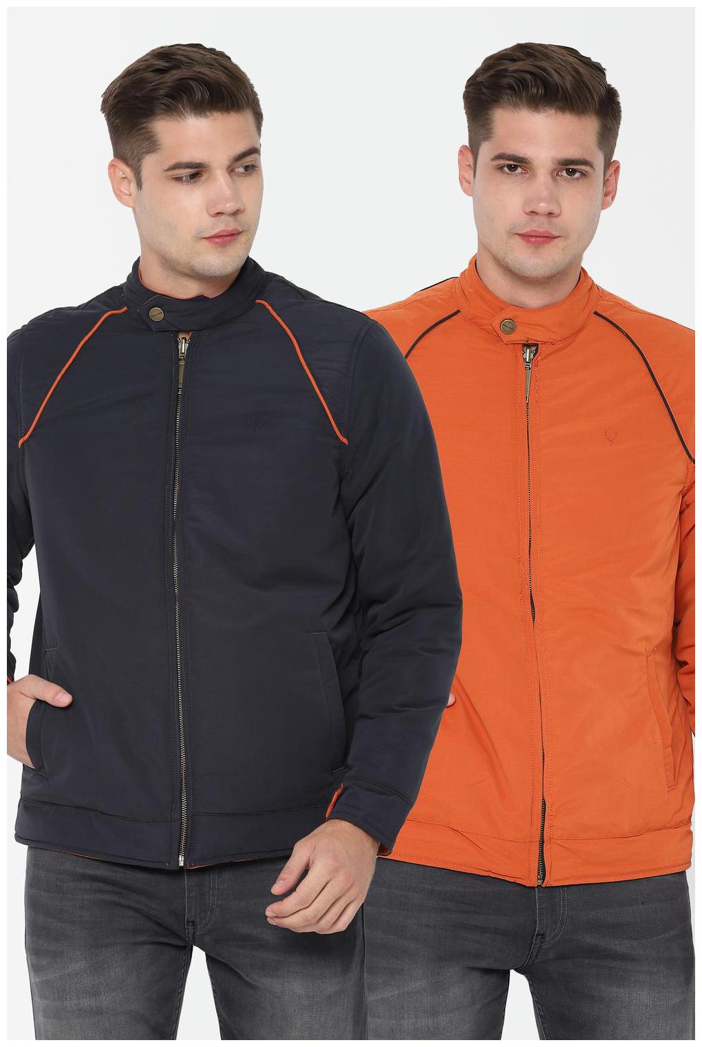 

Allen Solly Orange Reversible Jacket