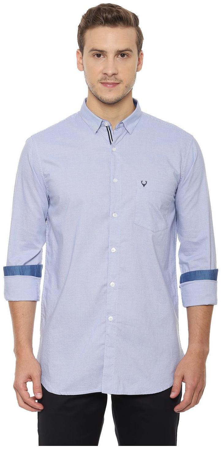 

Allen Solly Men Slim fit Formal Shirt - Blue