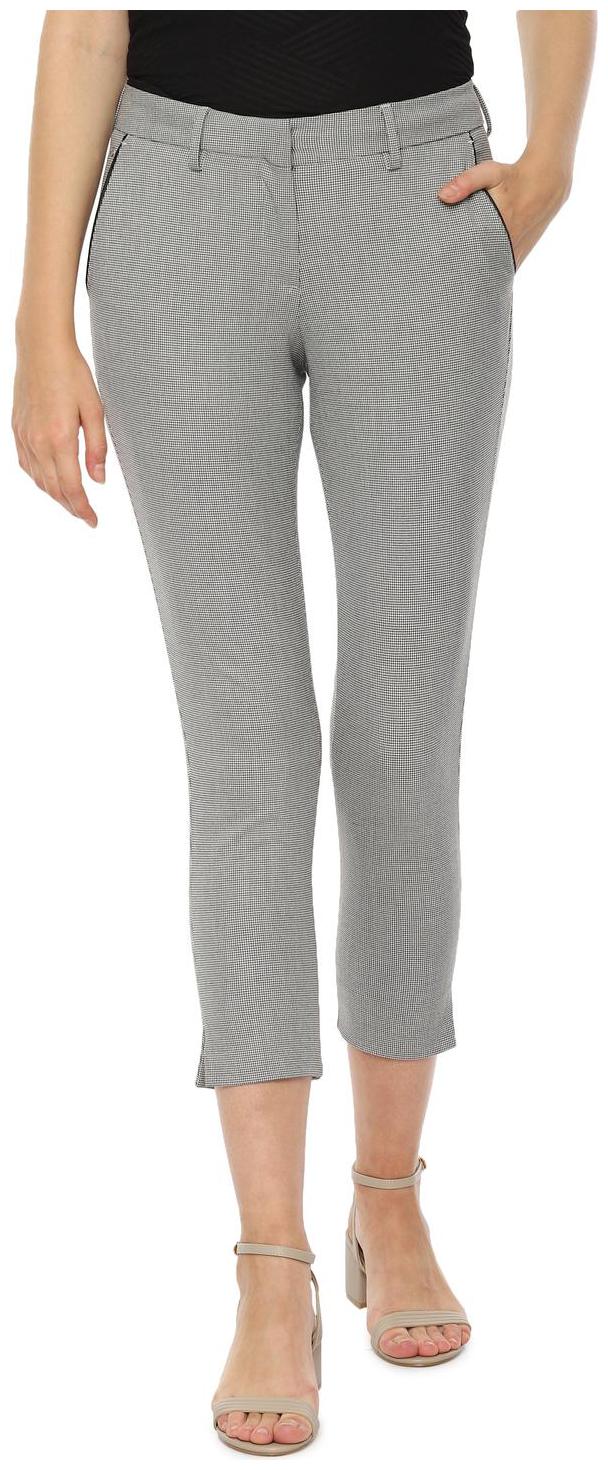 

Allen Solly Women Grey Slim fit Regular trousers