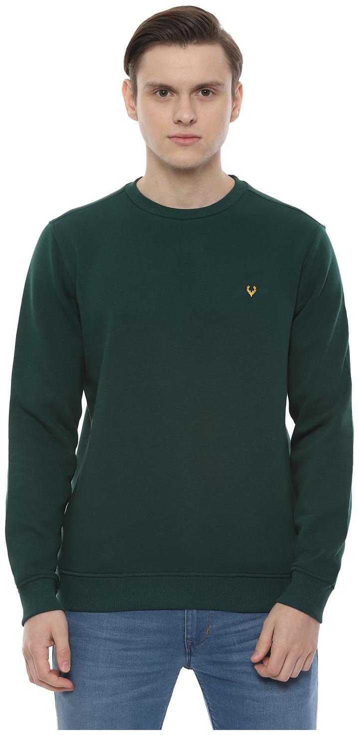 

Allen Solly Men Green Round neck Sweatshirt