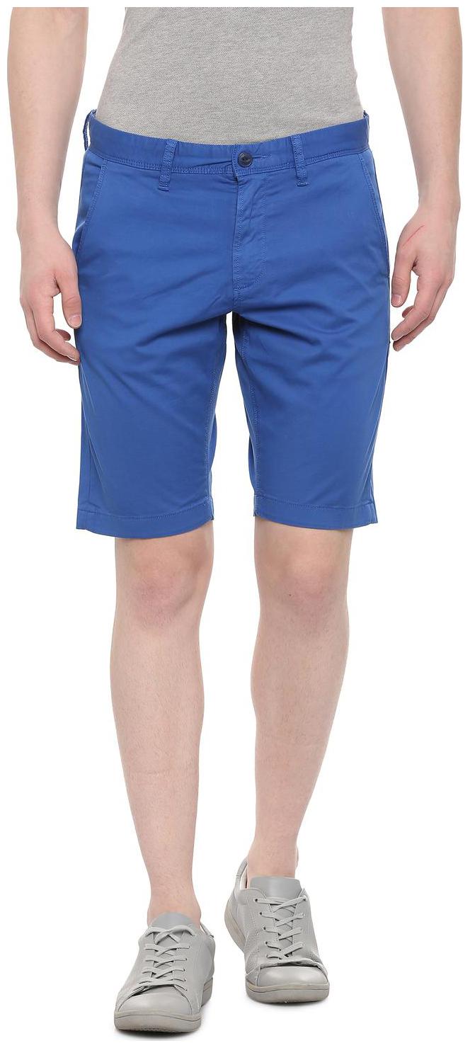 

Allen Solly Men Blue Slim Fit Regular Shorts
