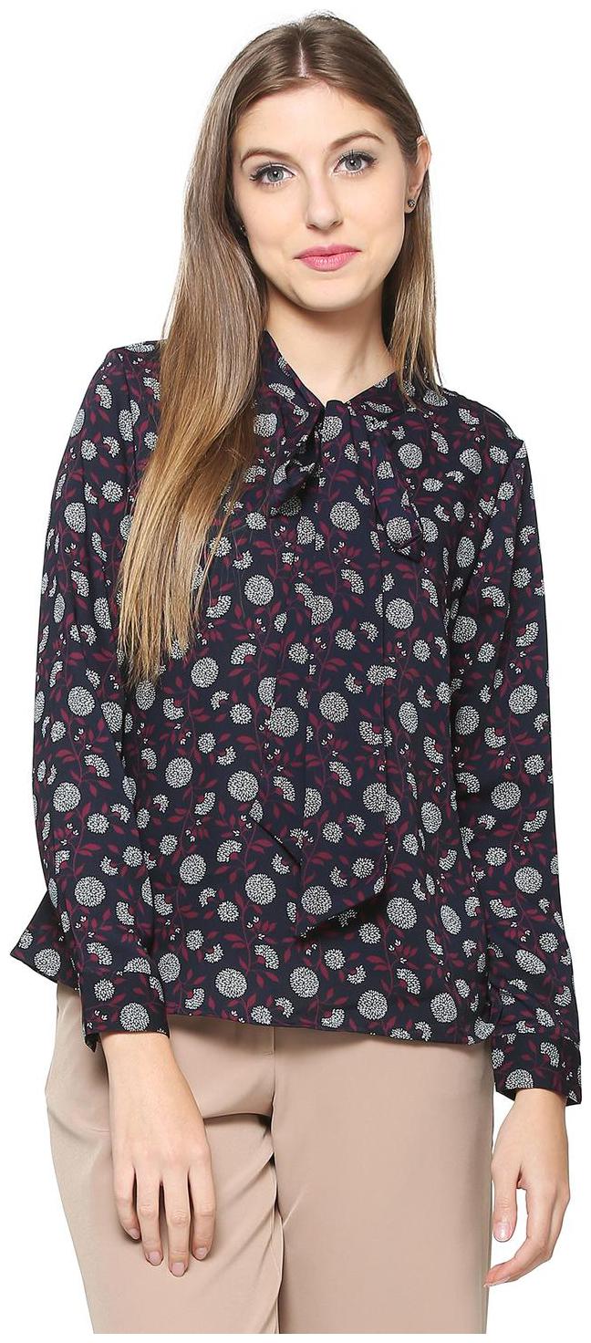 

Allen Solly Women Printed Regular top - Blue