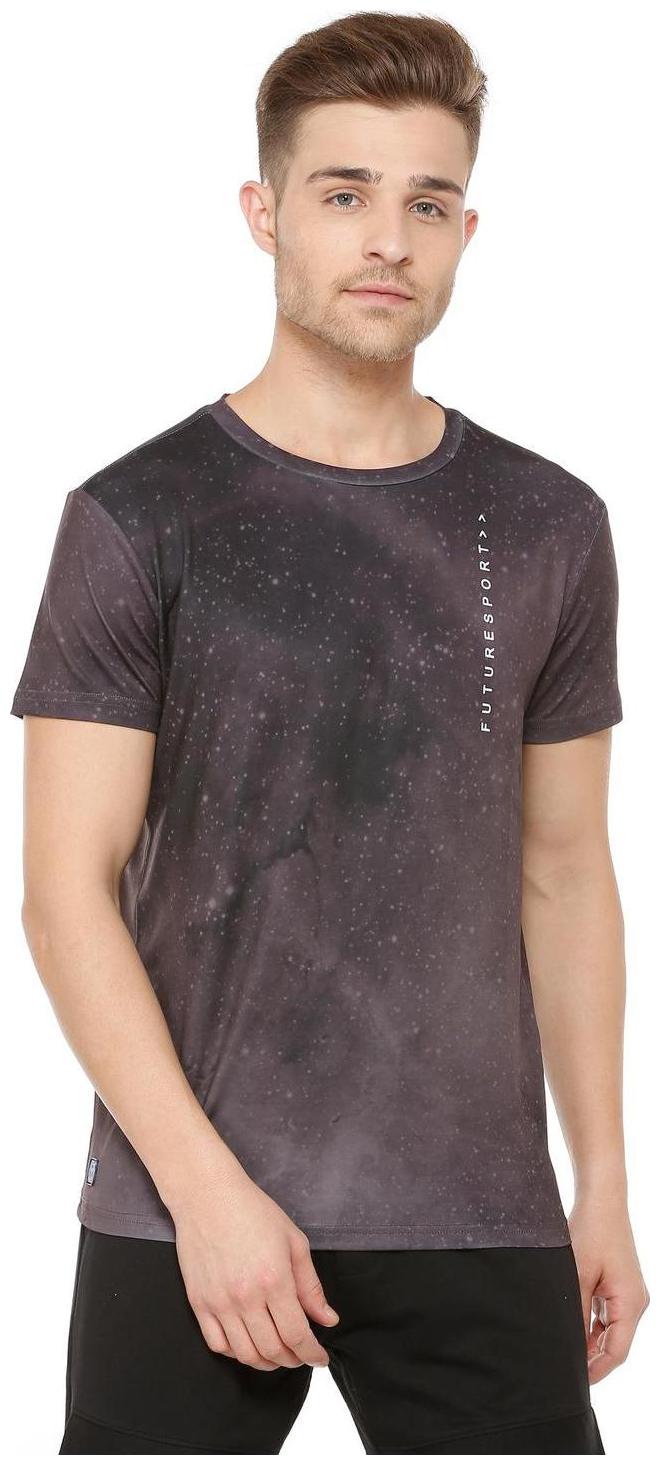 

Allen Solly Men Grey Regular fit Polyester Round neck T-Shirt - Pack Of 1