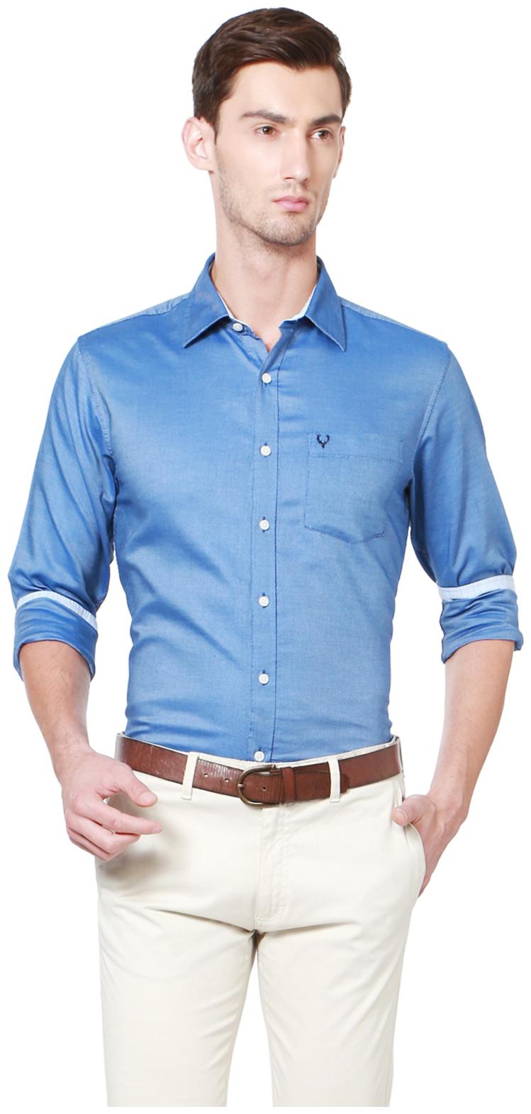 

Allen Solly Men Slim fit Formal Shirt - Blue