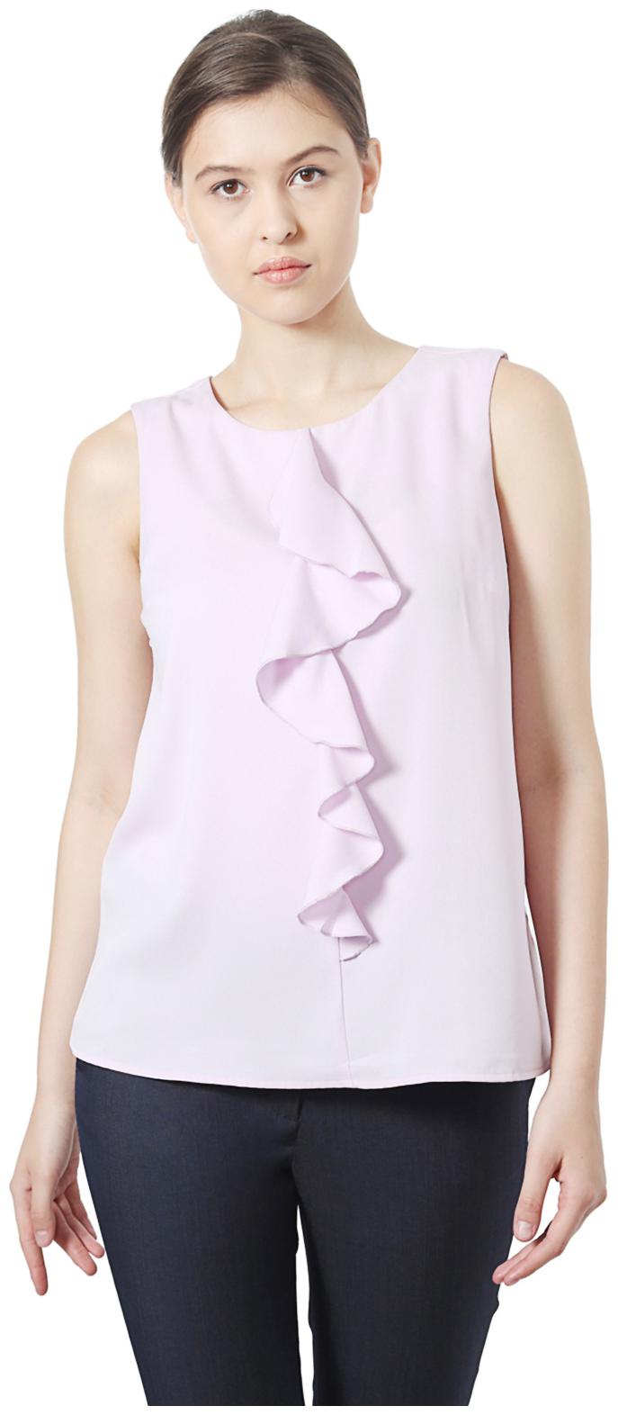 

Allen Solly Women Solid Regular top - White