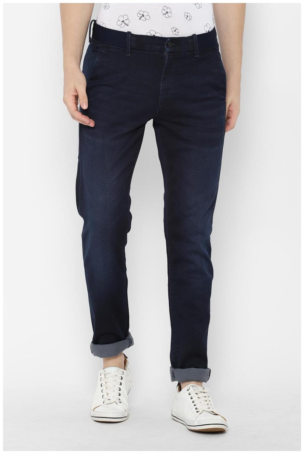 

Allen Solly Men Navy Blue Slim Fit Jeans