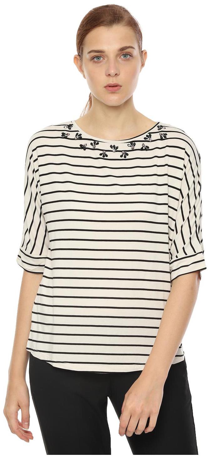 

Allen Solly Women Floral Regular top - Cream