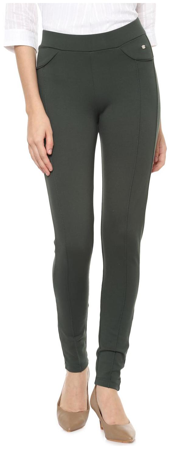 

Allen Solly Women Green Regular fit Regular pants