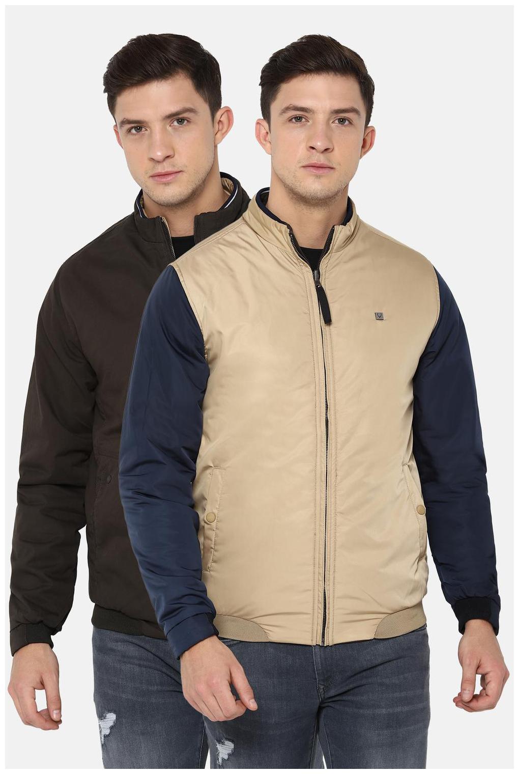 

Allen Solly Brown Reversible Jacket