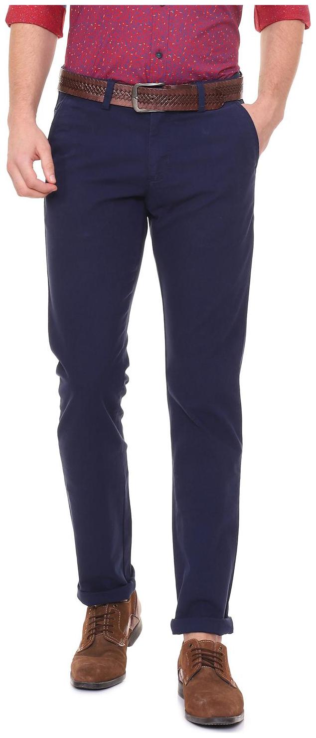 

Allen Solly Blue Trousers